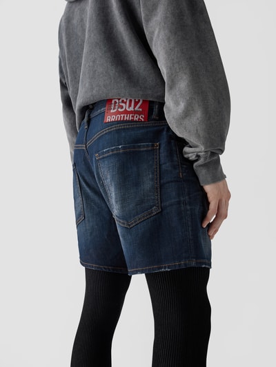 Dsquared2 Jeansshorts mit Brand-Detail Jeansblau 3