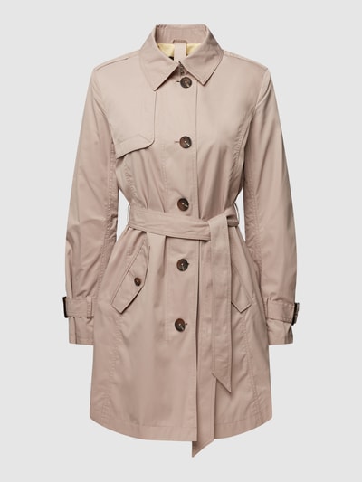 comma Trenchcoat mit Bindegürtel Stein 2