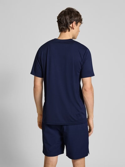 Ellesse T-shirt met labelprint, model 'CORBOBA' Donkerblauw - 5