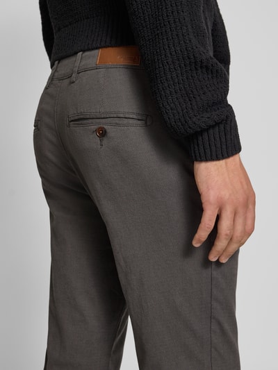 Jack & Jones Slim fit broek met steekzakken, model 'MARCO' Middengrijs - 3