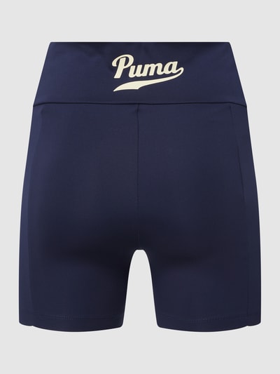 PUMA PERFORMANCE Shorts mit Label-Details Dunkelblau 3