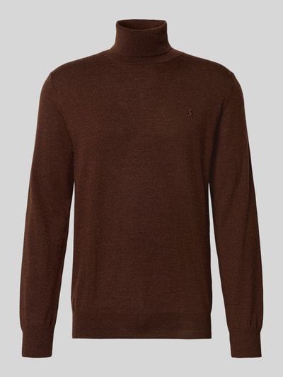 Polo Ralph Lauren Rollkragenpullover aus Merinowolle Mittelbraun 2