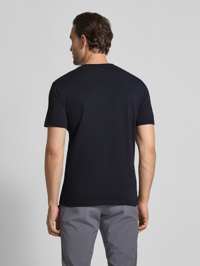 Napapijri T-Shirt mit Label-Stitching und Rundhalsausschnitt Black 5