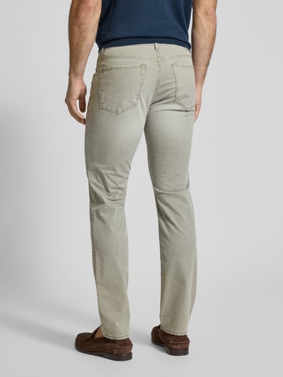 Brax Straight Fit Jeans mit Kontrastnähten Modell 'Chuck' Mint 5