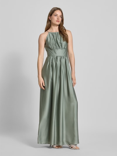 Swing Abendkleid mit gelegten Falten Lind 1