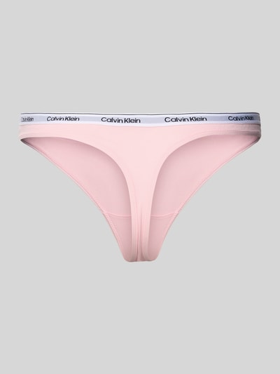 Calvin Klein Underwear String mit elastischem Bund im 3er-Pack Gruen 3