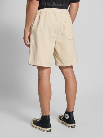 Jack & Jones Regular Fit Shorts aus Cord mit elastischem Bund Modell 'BILL' Offwhite 5