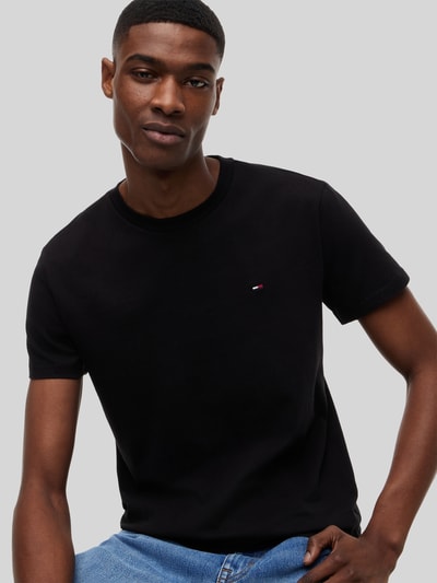 Tommy Jeans T-shirty o kroju slim fit z czystej bawełny w zestawie 2 szt. BLACK 3