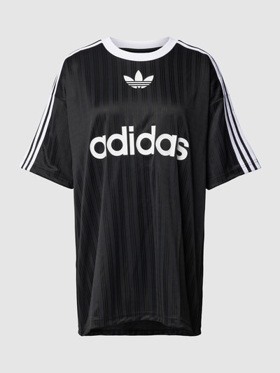 adidas Originals T-shirt met labelprint, model 'ADICOLOR' Zwart - 2