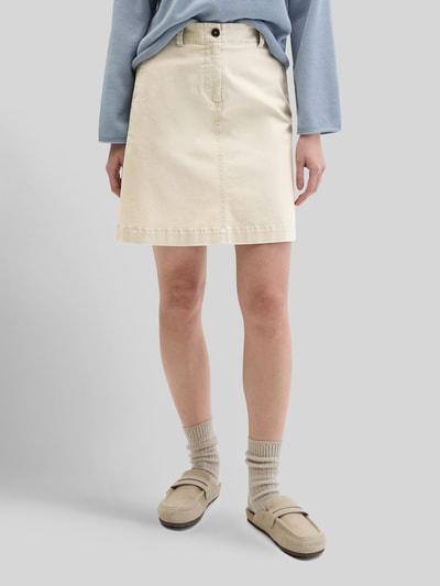 Marc O'Polo Midi-Rock im Regular Fit Beige 4