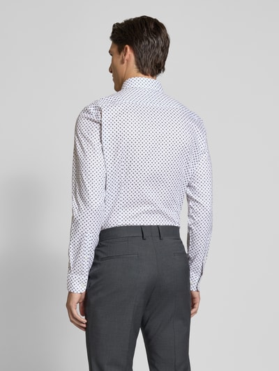 Jake*s Slim Fit Business-Hemd mit Haifischkragen Weiss 5