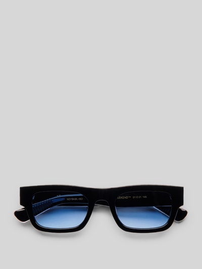 MessyWeekend Rechteckige Sonnenbrille  BLACK 2