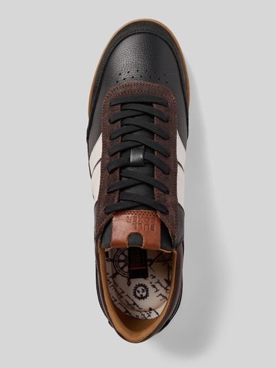 BULLBOXER Sneakers met contrastgarnering Donkerbruin - 3