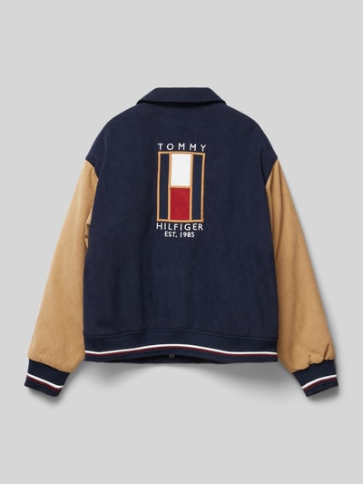 Tommy Hilfiger Teens Bomberjacke mit Eingrifftaschen Dunkelblau 3