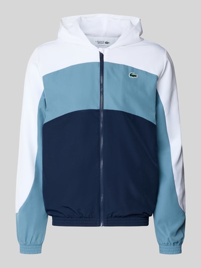 Lacoste Sport Regular Fit Trainingsjacke mit Logo-Patch Dunkelblau 1