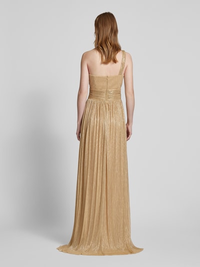 TROYDEN COLLECTION Abendkleid mit One-Shoulder-Träger Gold 5