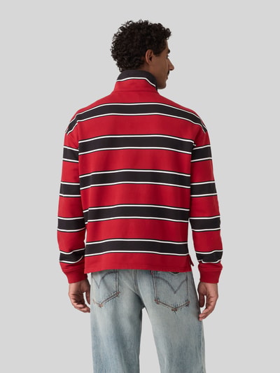 Levi's® Relaxed Fit Sweatshirt aus reiner Baumwolle Rot 4