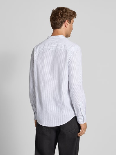 Tommy Jeans Regular fit vrijetijdsoverhemd van een mix van katoen en linnen Offwhite - 5