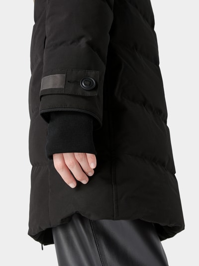 Canada Goose Parka mit Logo-Details Schwarz 3