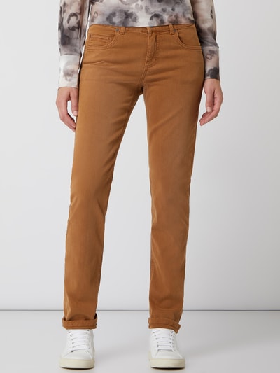 Angels Jeans met stretch, model 'Cici'  Camel - 4