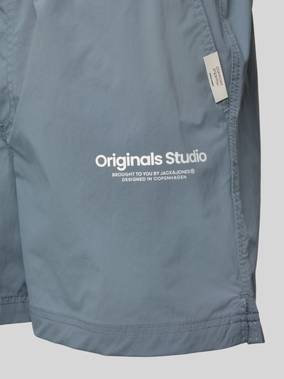 Jack & Jones Spodenki kąpielowe z elastycznym pasem model ‘NAXOS’ Butelkowy zielony 2