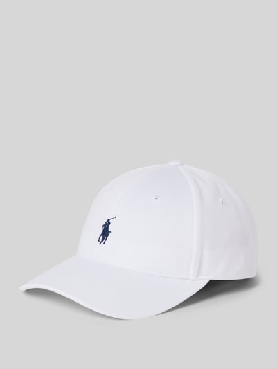 Polo Ralph Lauren Basecap mit Label-Stitching Weiss 1