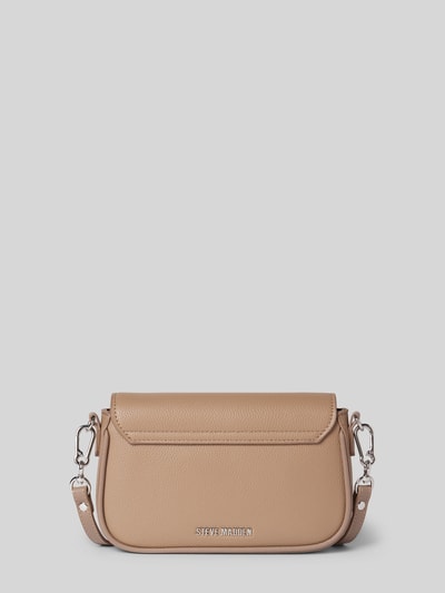 Steve Madden Schoudertas met labelapplicatie, model 'BMAE' Taupe - 5