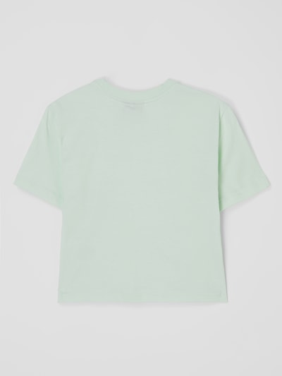 Kabooki Cropped T-Shirt aus Baumwolle Modell 'Thea' Mint 3