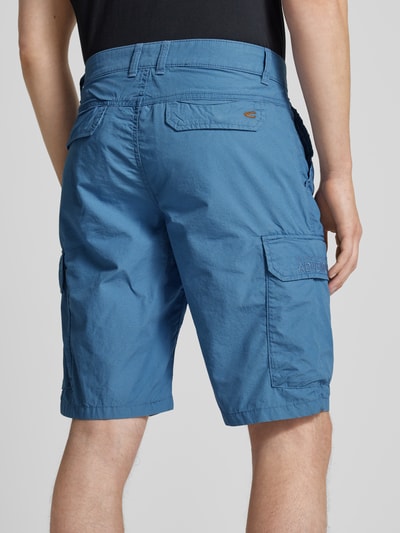 camel active Cargoshorts mit aufgesetzten Taschen Jeansblau 3