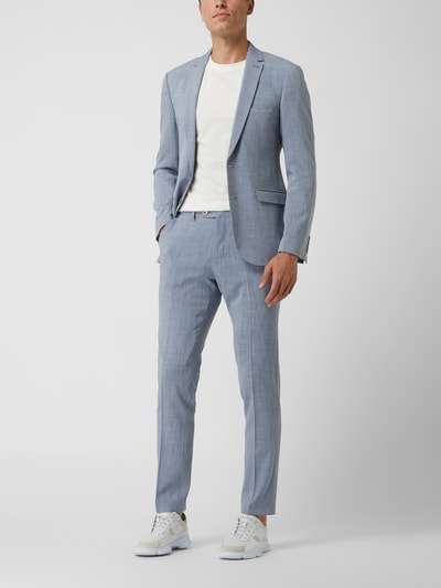 Montego Men Pantalon met stretchgehalte  Blauw - 1