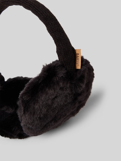 Barts Nauszniki z obszyciem ze sztucznego futra model ‘PLUSH’ Czarny 2