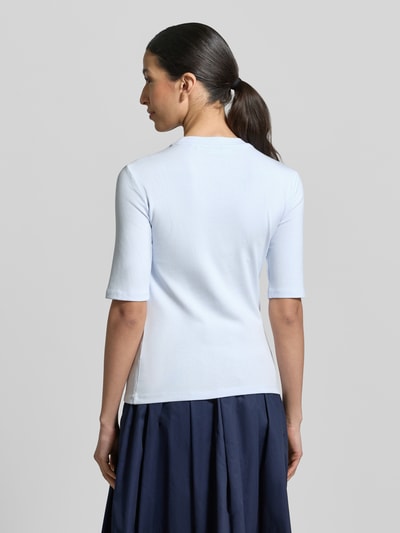 Christian Berg Woman Slim Fit T-Shirt im Halbarm-Design Hellblau 5