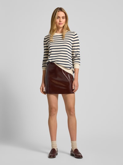 Jake*s Casual Sweter kaszmirowy o kroju regular fit z efektem dzianiny Złamany biały 1