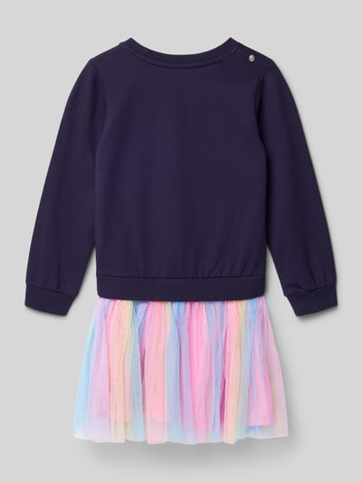 DANAMADE Regular Fit Kleid mit Pailettenbesatz Modell 'Mara' Marine 3