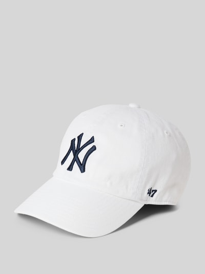 '47 Basecap mit Statement-Stitching Modell 'MLB New York Yankees' Weiss 1