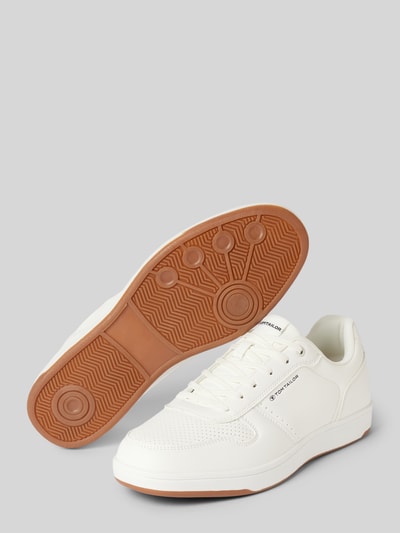 Tom Tailor Lage sneakers met veters Wit - 4