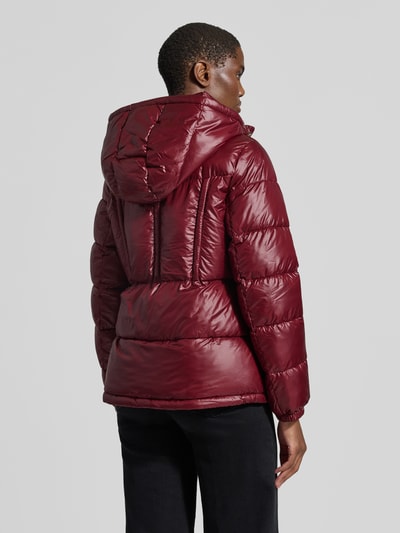 MICHAEL Michael Kors Regular Fit gewatteerd jack met logo-embleem Bordeaux - 5