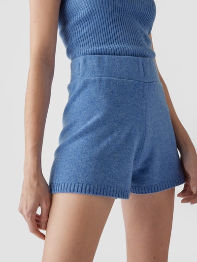 Lisa Yang Shorts aus Kaschmir Blau 3