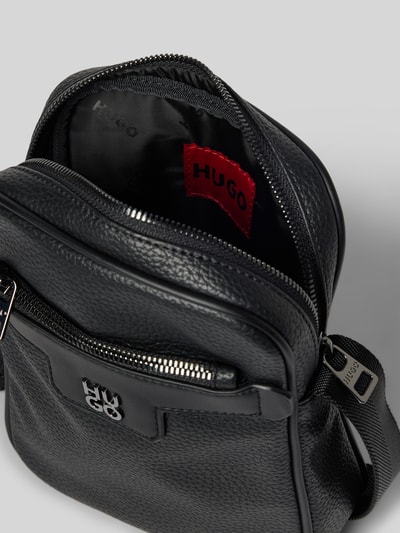 HUGO Crossbody Bag mit Label-Detail Modell 'Nesh' Black 5