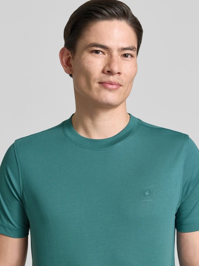LERROS T-Shirt mit Rundhalsausschnitt und Logo-Print Gruen 3