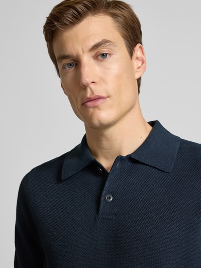 Marc O'Polo Regular fit poloshirt van puur katoen Marineblauw - 3