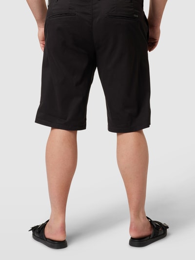 Jack & Jones Plus PLUS SIZE Chinoshorts mit fixierten Beinumschlägen Modell 'BOWIE' Black 5