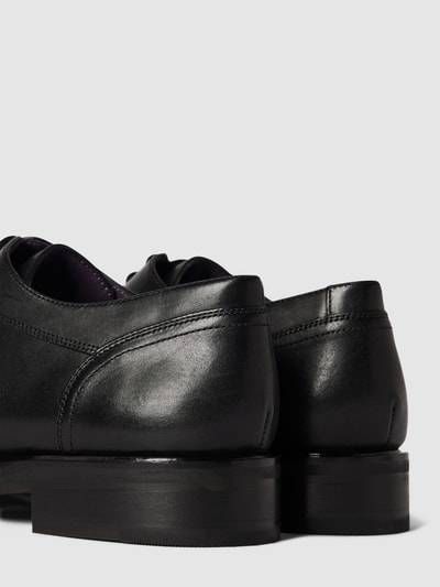 Baldessarini Oxford-Schuhe mit Label-Detail Modell 'Samuel' Schwarz 3