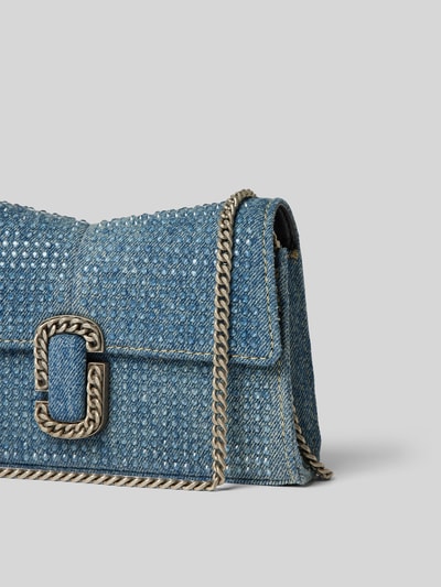 Marc Jacobs Portemonnaie mit Ziersteinbesatz Hellblau 3