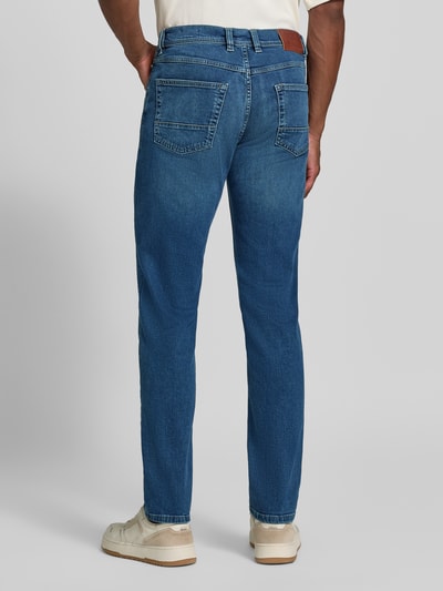 bugatti Regular Fit Jeans mit Eingrifftaschen Dunkelblau 5