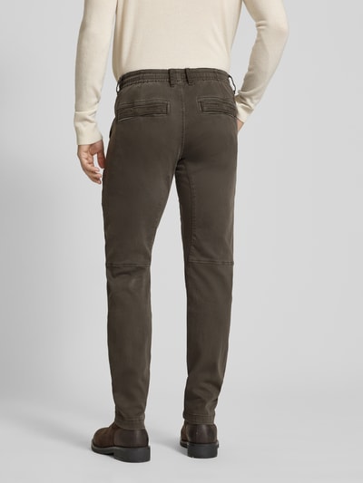 PME Legend Spodnie materiałowe z wpuszczaną kieszenią Oliwkowy 5