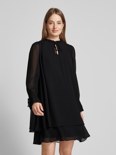 JOOP! Knielanges Kleid mit Volants Black 4