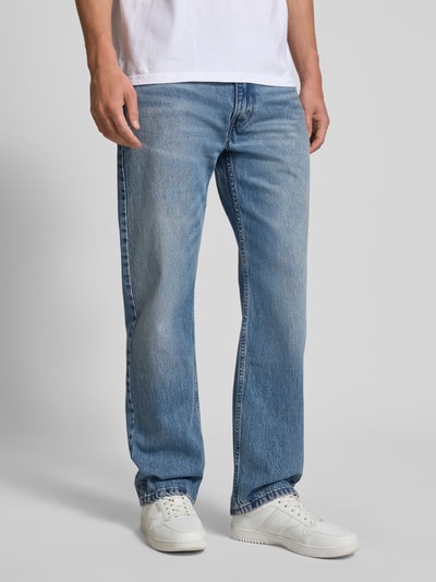 Levi's® Relaxed fit jeans van puur katoen, model '555' Lichtblauw - 4