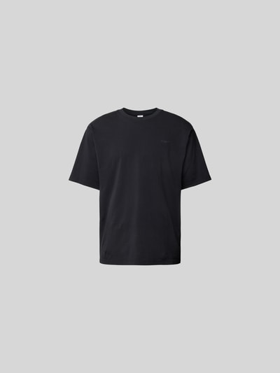 WON HUNDRED T-Shirt mit Label-Stickerei Black 2