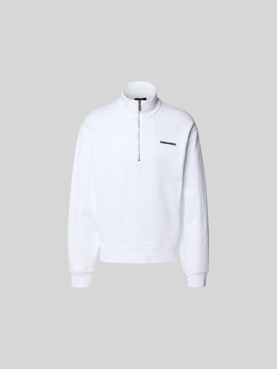 Dsquared2 Sweatshirt mit Label-Print Weiss 2